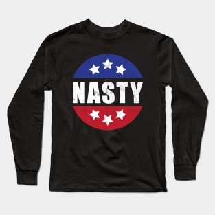 Nasty Woman Icon Long Sleeve T-Shirt